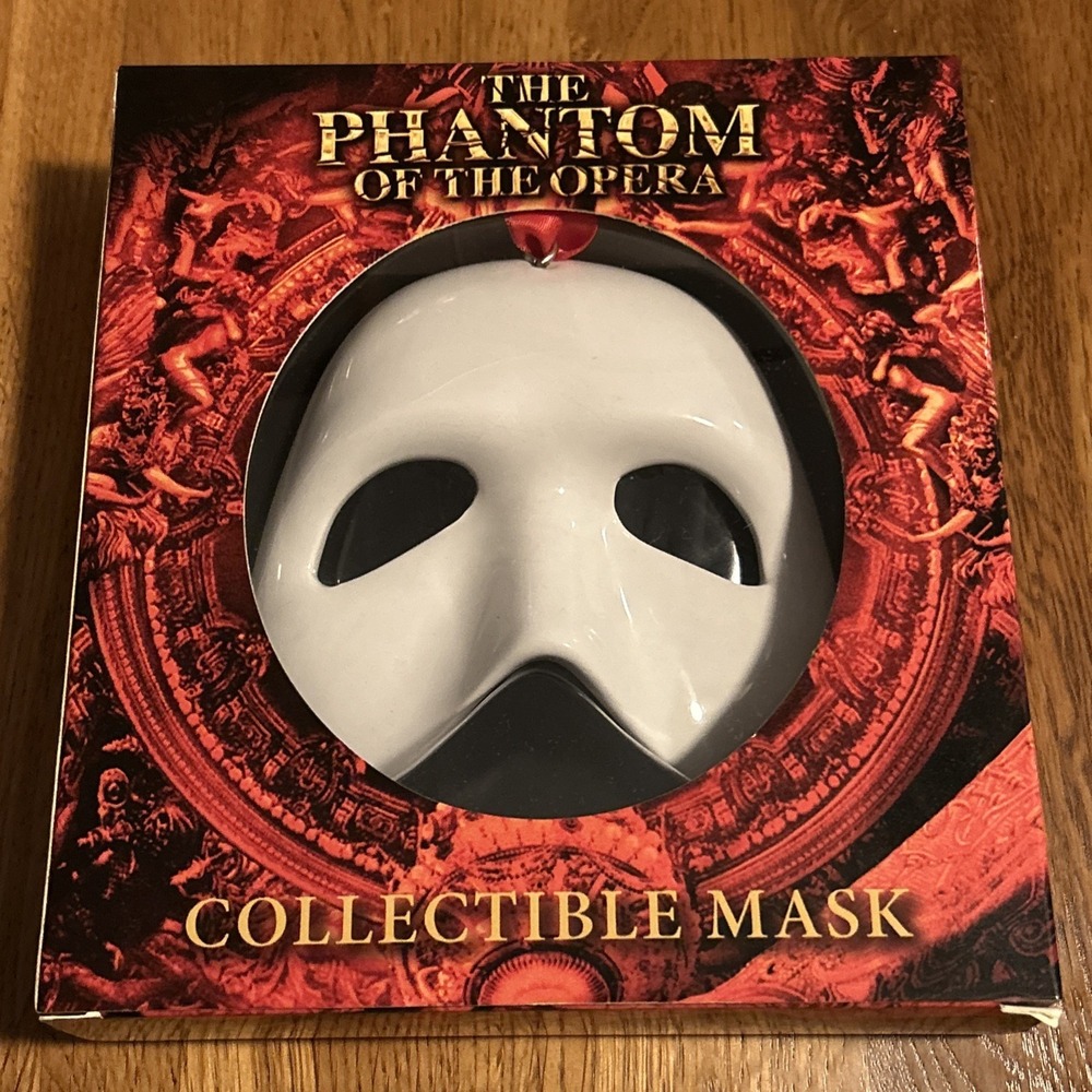The Phantom Of The Opera Collectible Mask Christmas Ornament Broadway Musical A4